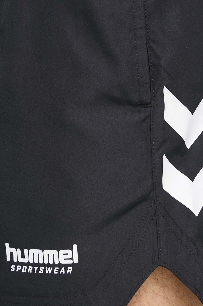 Hummel pantaloni scurti de baie culoarea negru - Pled.ro