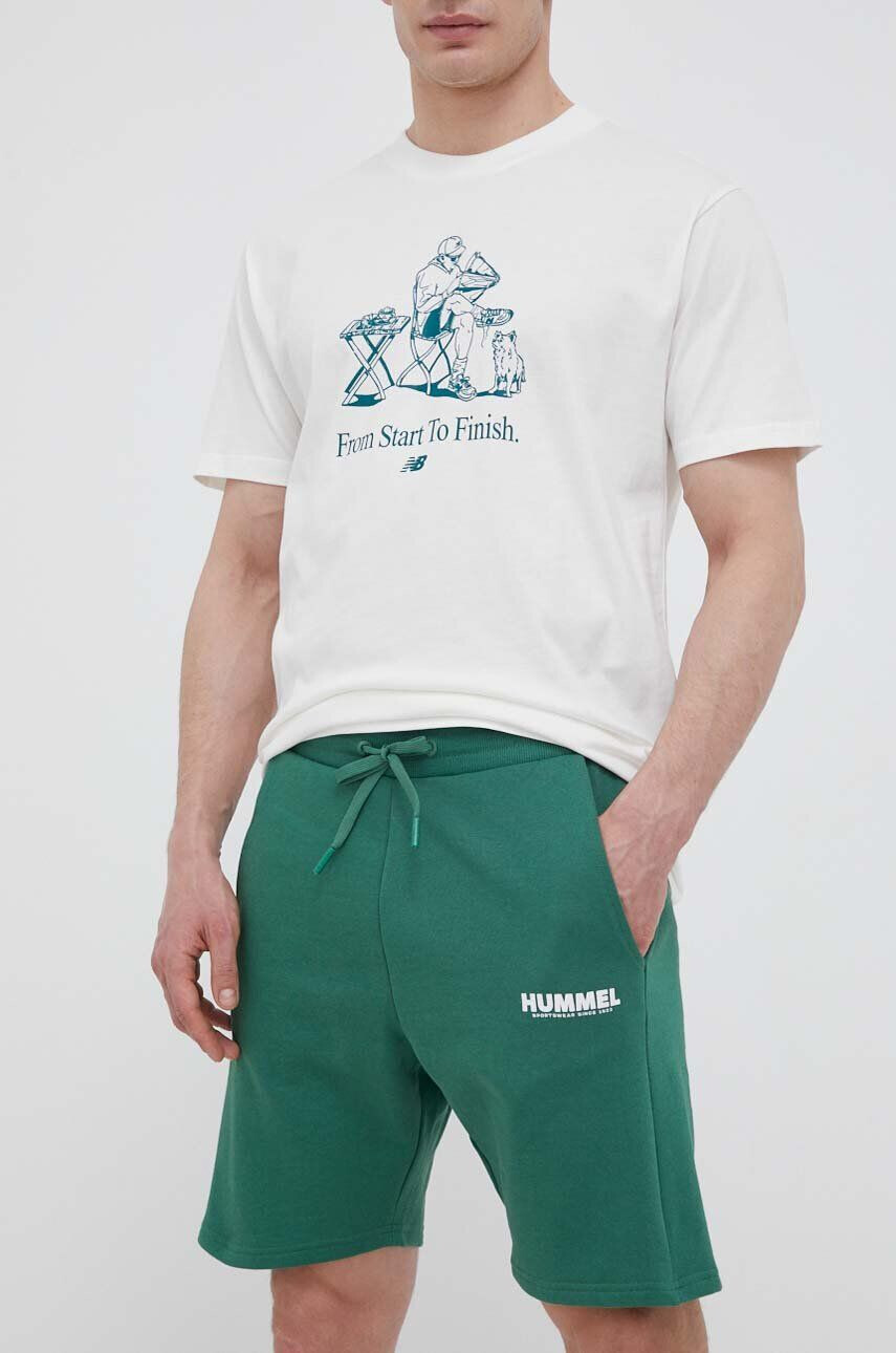 Hummel pantaloni scurti din bumbac - Pled.ro