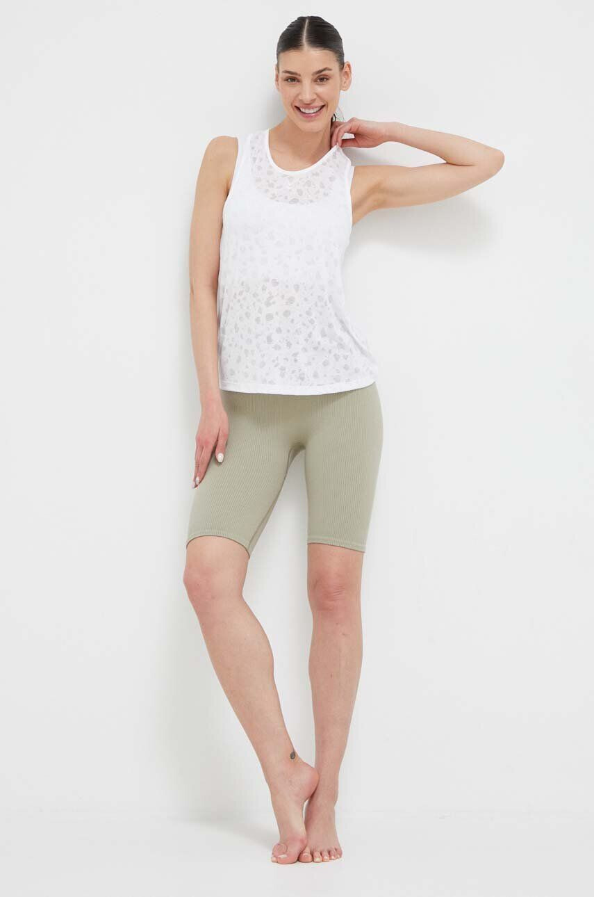 Hummel top de yoga Iris culoarea alb - Pled.ro