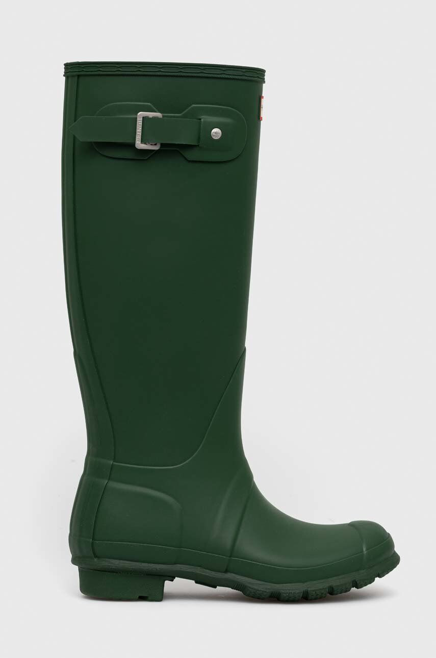 Hunter cizme Womens Original Tall Boot femei culoarea verde WFT1000RMA - Pled.ro