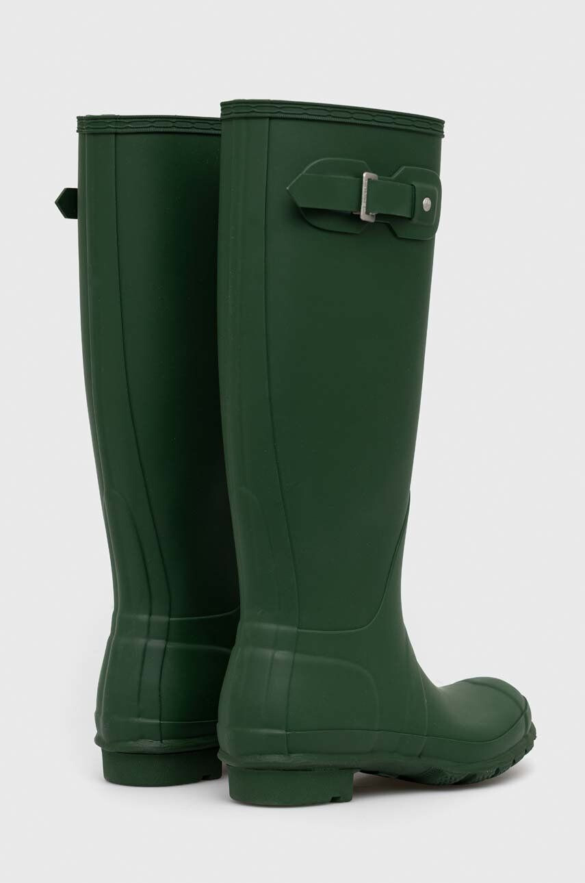 Hunter cizme Womens Original Tall Boot femei culoarea verde WFT1000RMA - Pled.ro