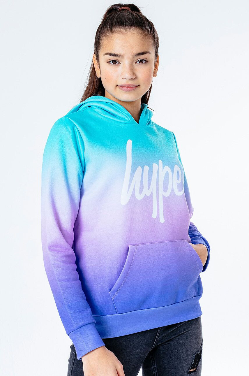 Hype Bluza copii AQUA FADE - Pled.ro