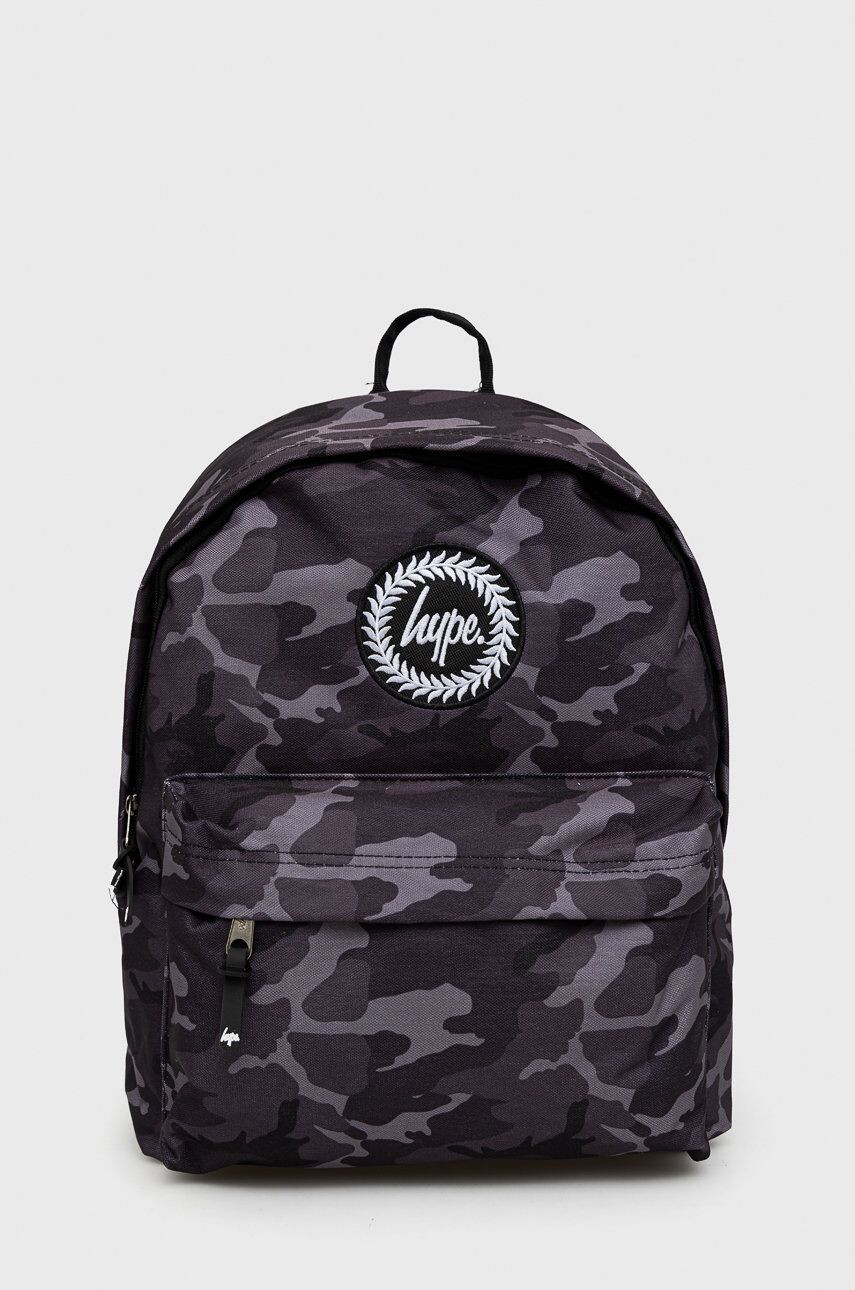 Hype ghiozdan copii Black & Grey Mono Camo Twlg-809 - Pled.ro