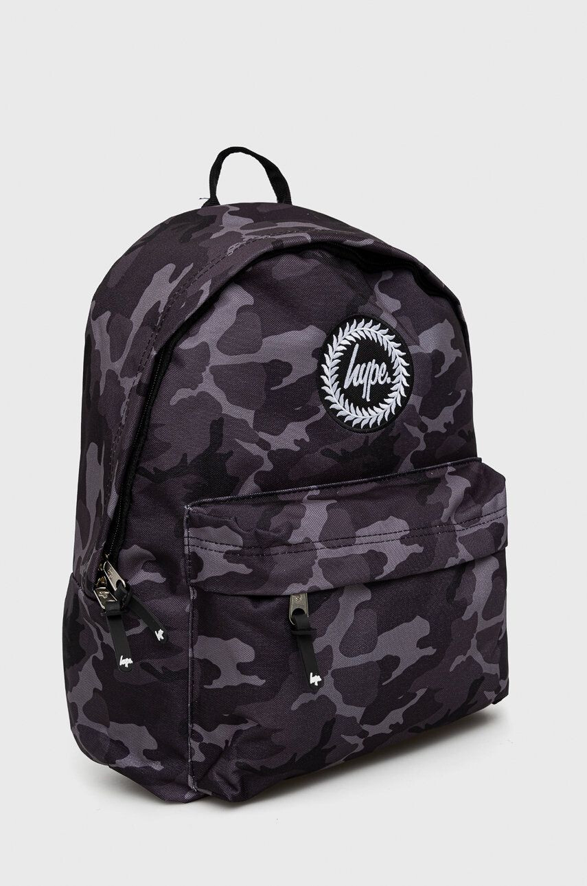 Hype ghiozdan copii Black & Grey Mono Camo Twlg-809 - Pled.ro