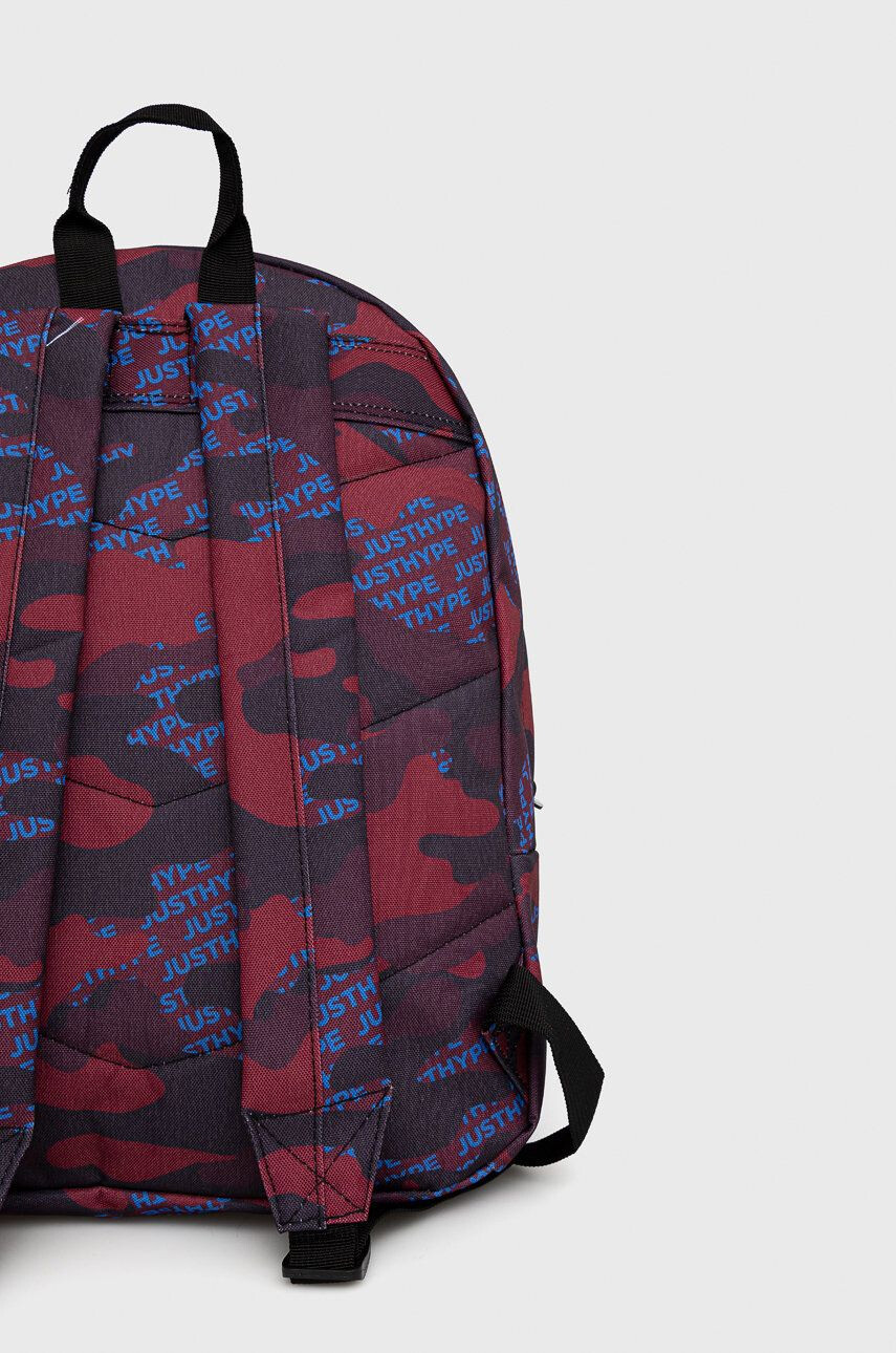 Hype ghiozdan copii Burgundy & Blue Logo Camo Twlg-758 - Pled.ro