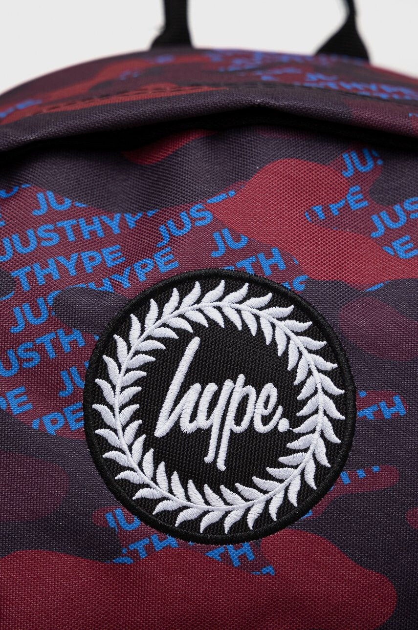 Hype ghiozdan copii Burgundy & Blue Logo Camo Twlg-758 - Pled.ro