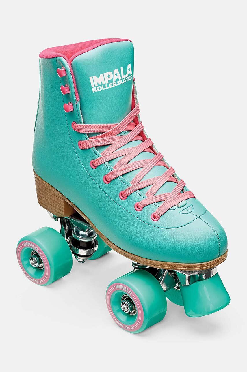 Impala patine cu rotile Quad Skate Aqua - Pled.ro