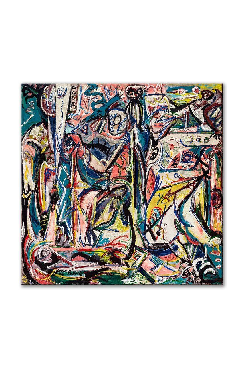 Inne reproducere Jackson Pollock Circumcision January 40 x 40 cm - Pled.ro