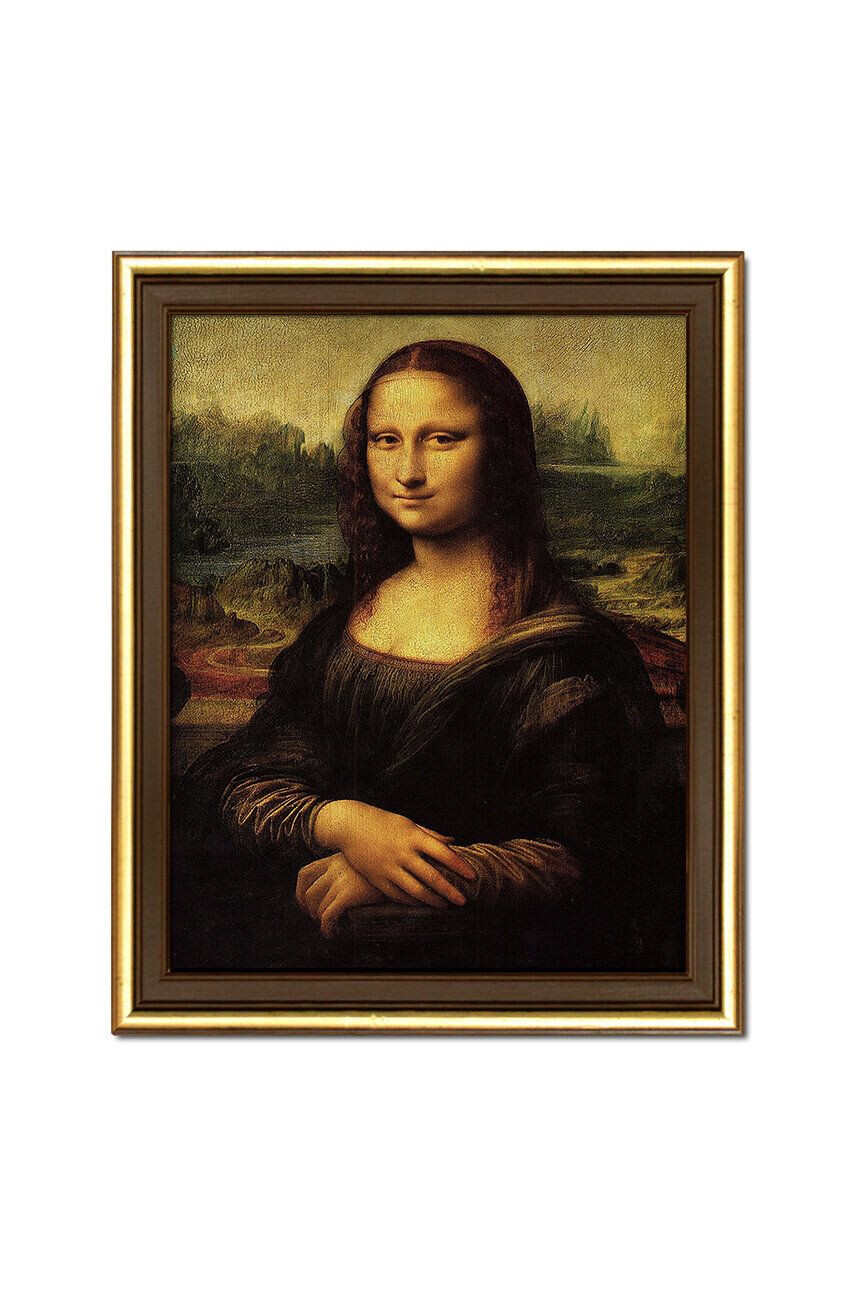 Inne reproducere Leonadro Da Vinci Mona Lisa 24 x 29 cm - Pled.ro