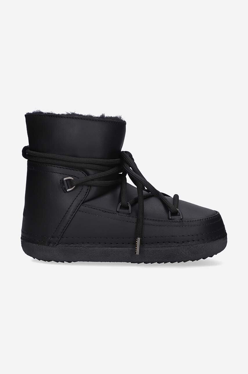 Inuikii bocanci de piele Boot Nappa culoarea negru - Pled.ro