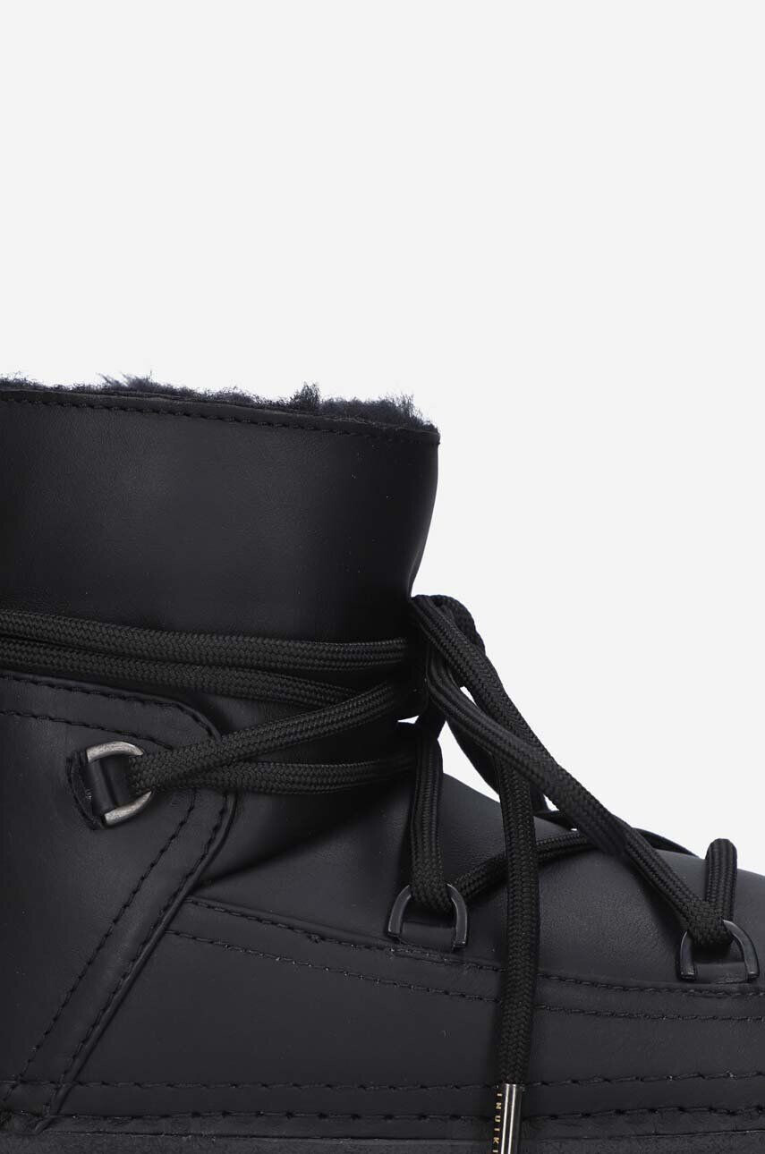 Inuikii bocanci de piele Boot Nappa culoarea negru - Pled.ro