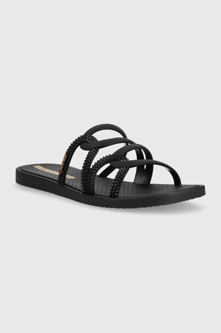 Ipanema papuci SOLAR SLIDE femei culoarea negru 26979-AK520 - Pled.ro