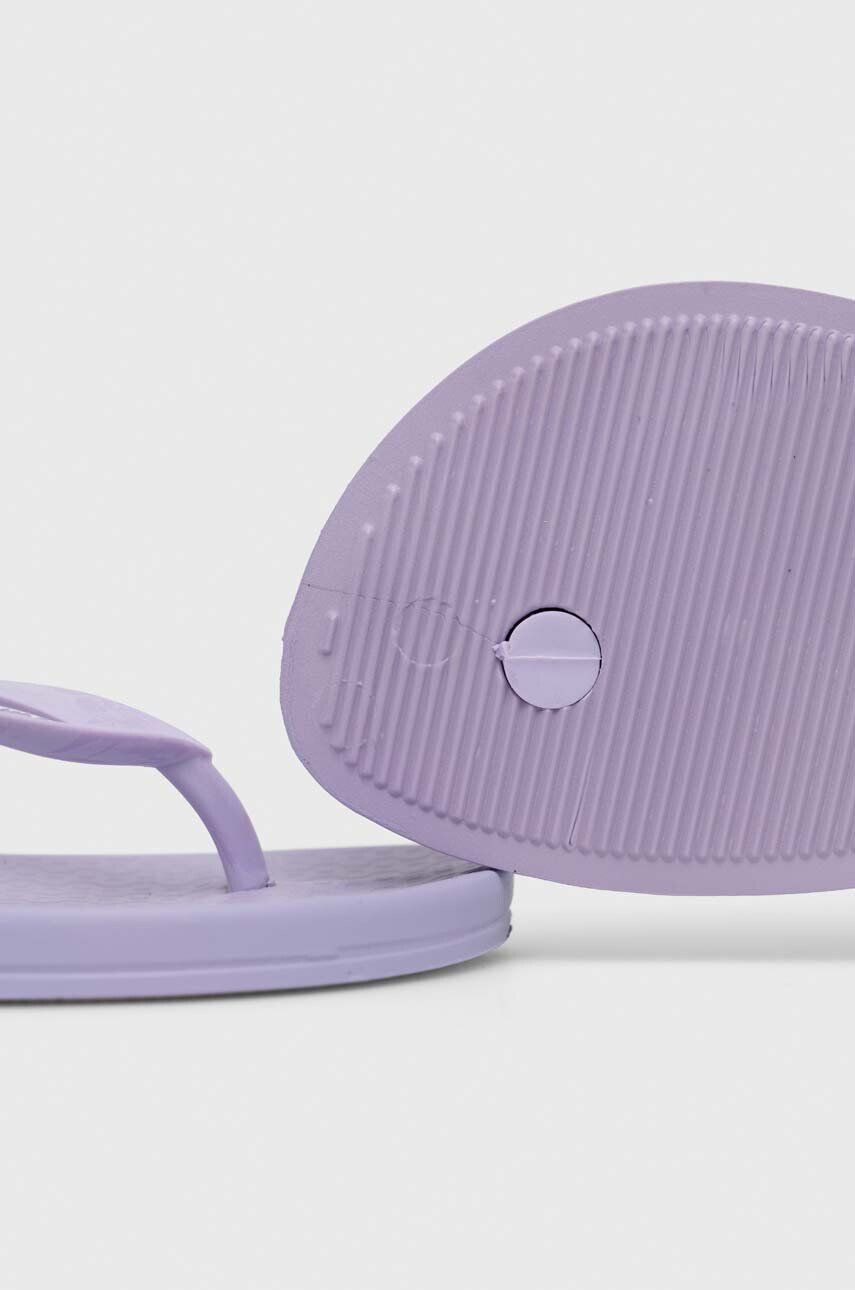 Ipanema slapi ANAT COLORS femei culoarea violet cu toc plat - Pled.ro