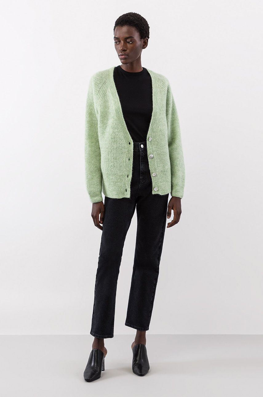 Ivy Oak Ivy & Oak cardigan femei culoarea verde light - Pled.ro