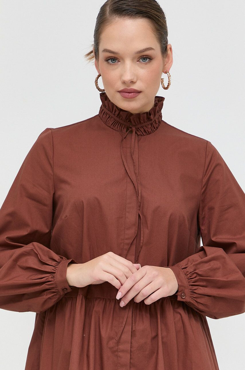 Ivy Oak Ivy & Oak Rochie TBA culoarea bordo mini evazata - Pled.ro