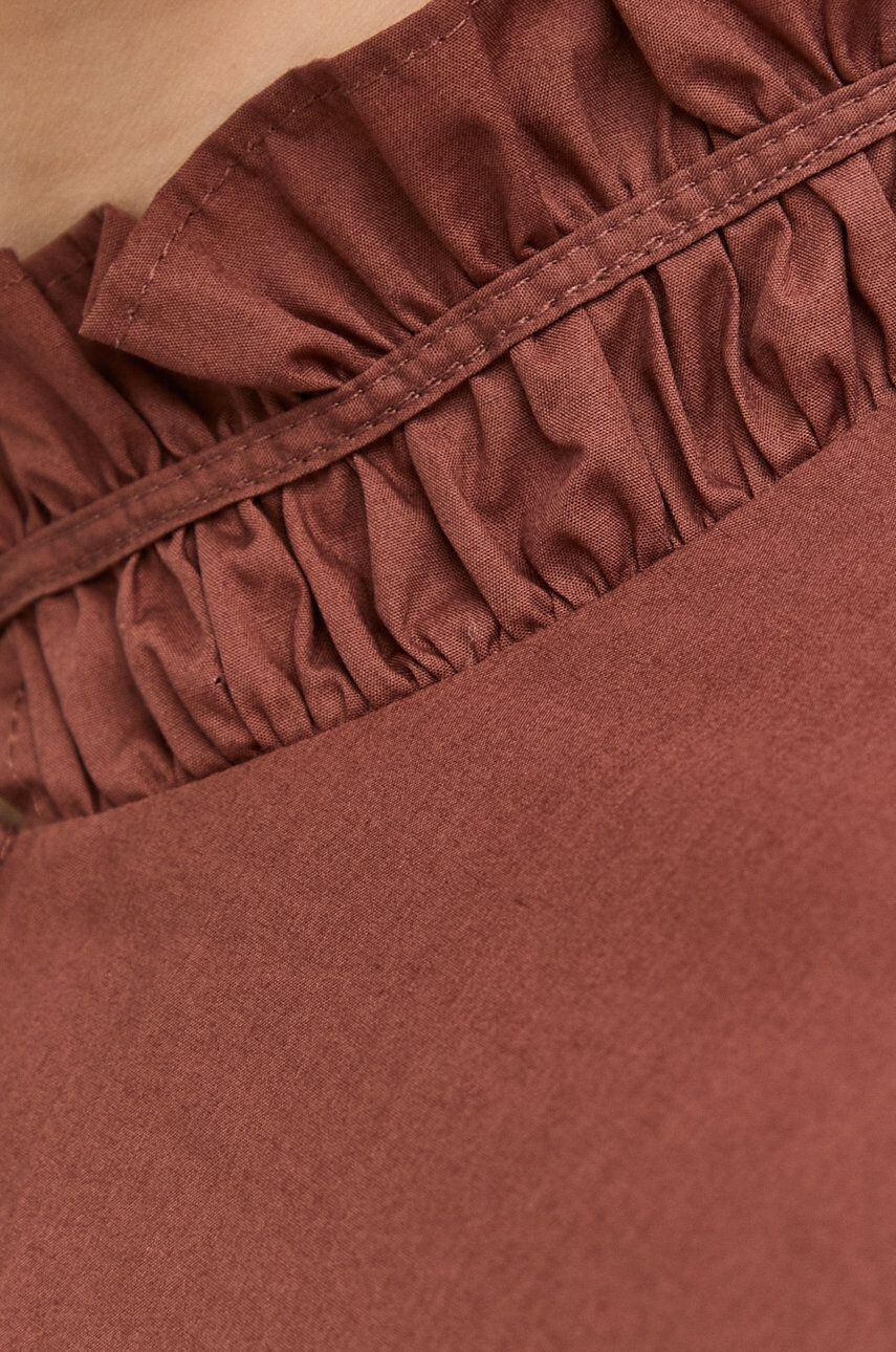 Ivy Oak Ivy & Oak Rochie TBA culoarea bordo mini evazata - Pled.ro