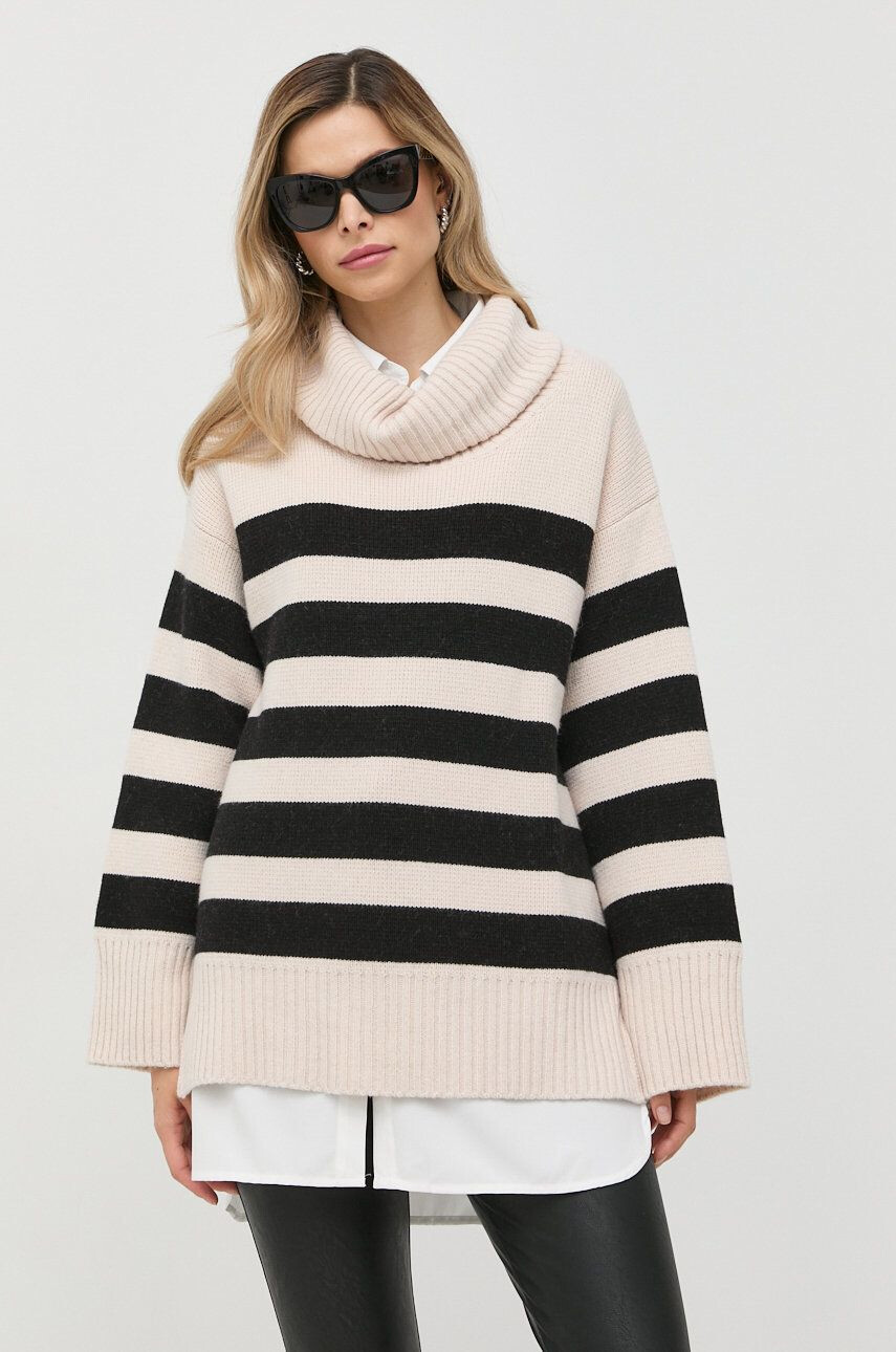 Ivy Oak pulover din amestec de lana femei călduros cu turtleneck - Pled.ro