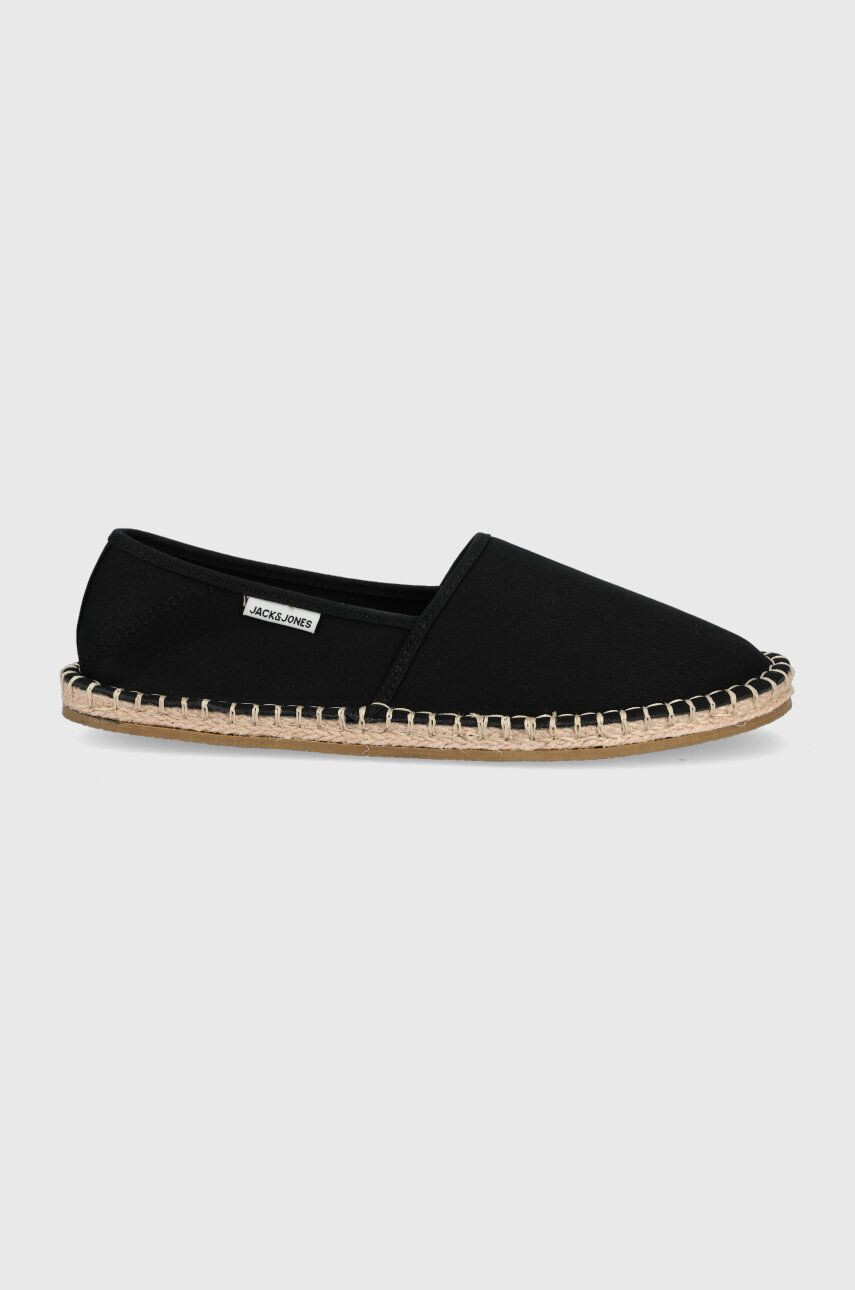 Jack & Jones espadrile Jfwlawrence culoarea negru - Pled.ro