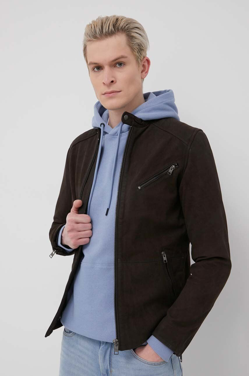 Jack & Jones geaca de piele - Pled.ro