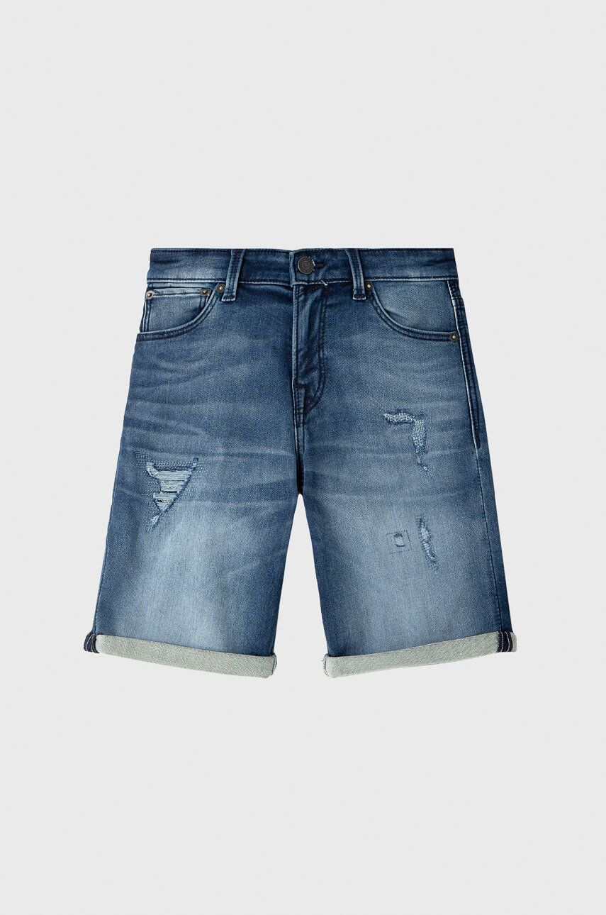 Jack & Jones pantaloni scurti din denim pentru copii - Pled.ro