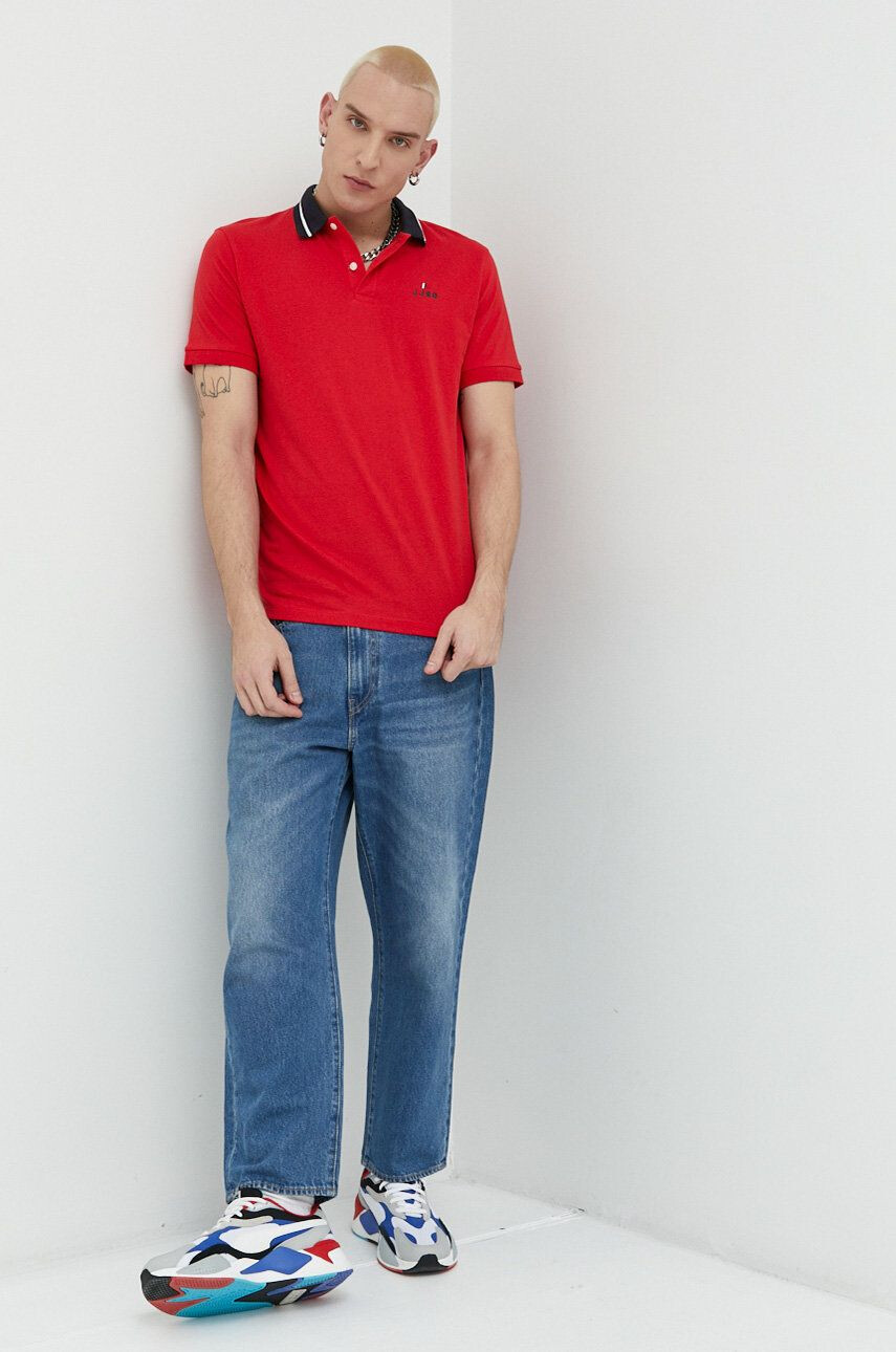 Jack & Jones polo de bumbac JJEJOE - Pled.ro