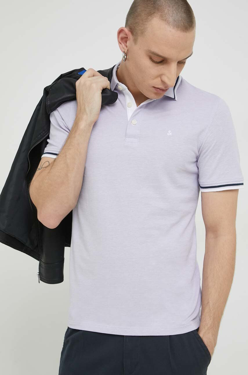 Jack & Jones polo de bumbac JJEPAULOS - Pled.ro