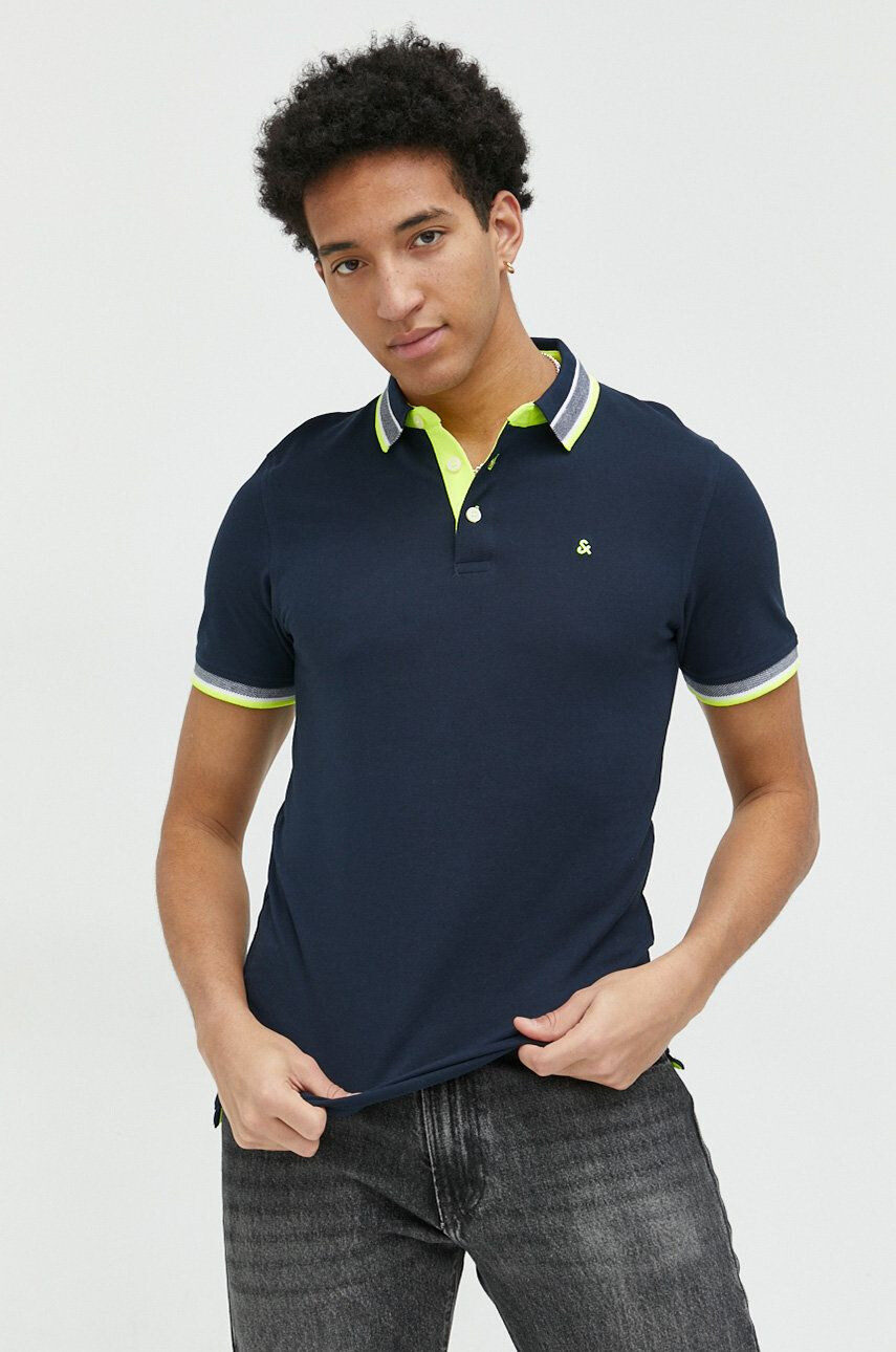 Jack & Jones polo de bumbac JJEPAULOS - Pled.ro