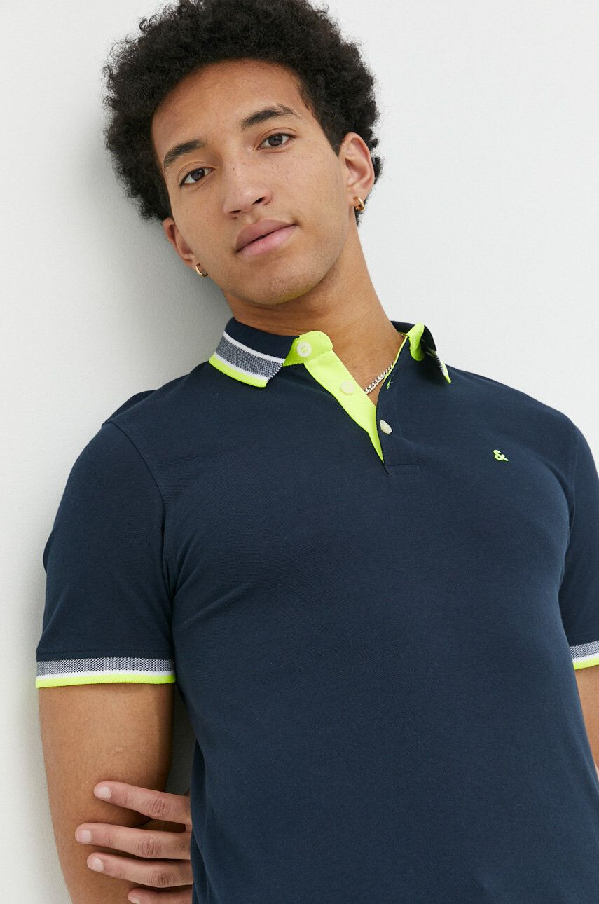 Jack & Jones polo de bumbac JJEPAULOS - Pled.ro