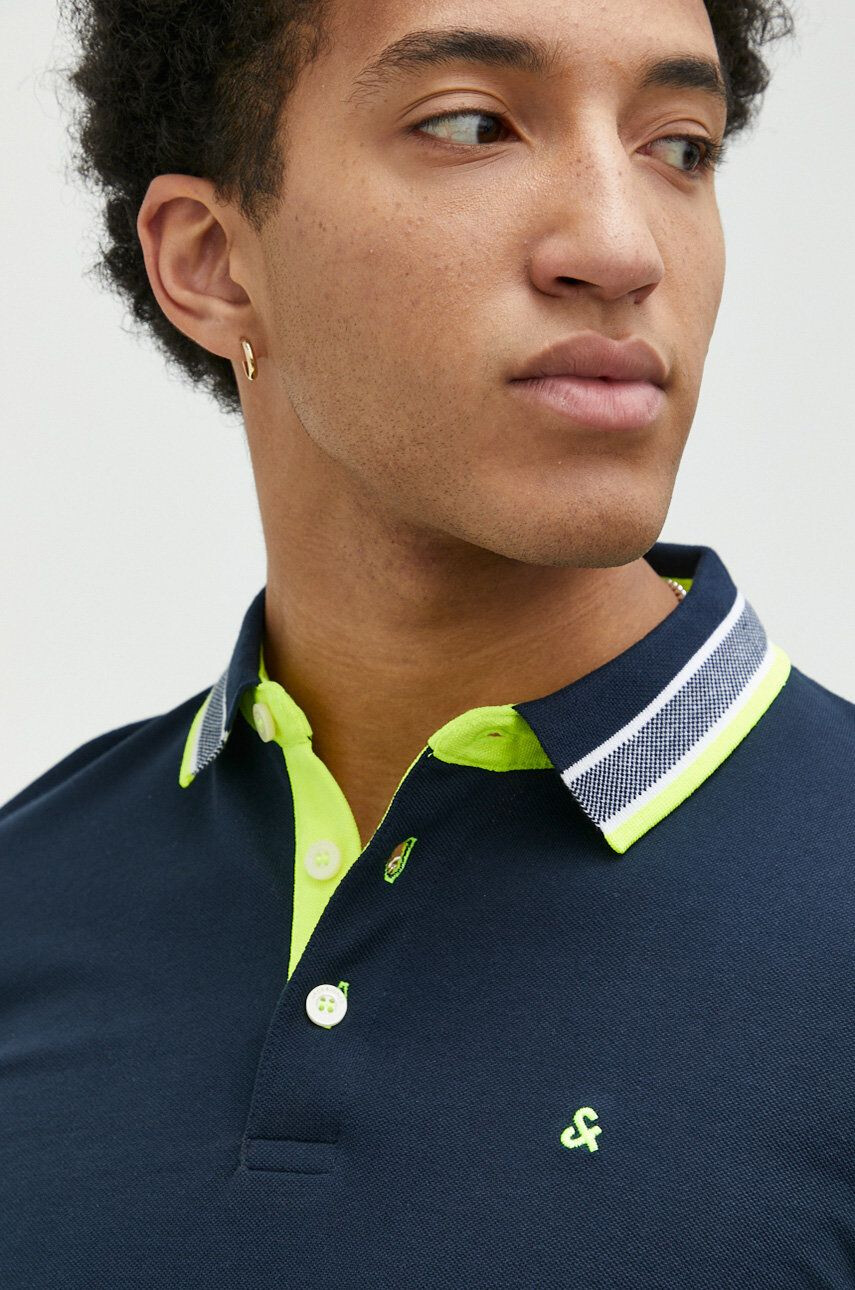 Jack & Jones polo de bumbac JJEPAULOS - Pled.ro