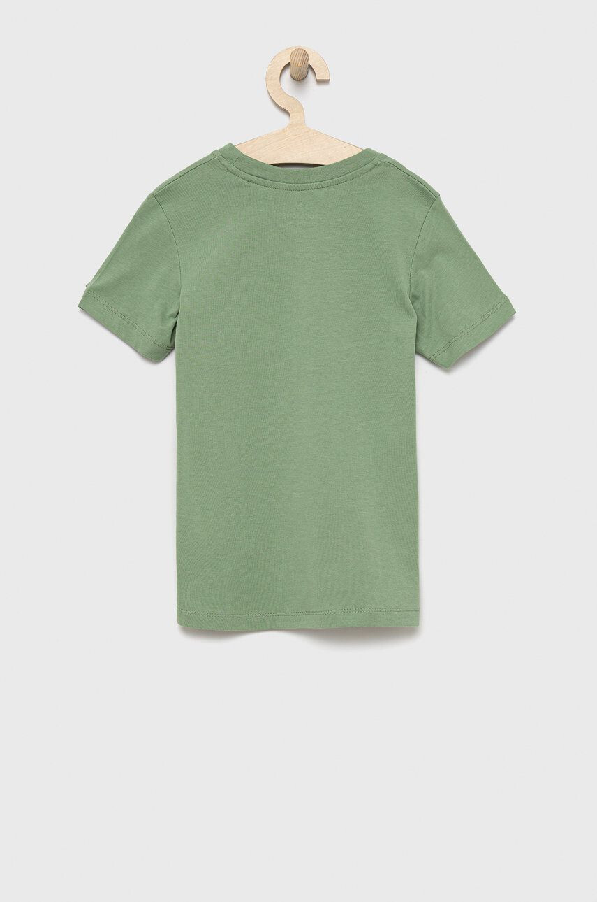 Jack & Jones tricou de bumbac pentru copii culoarea verde cu imprimeu - Pled.ro