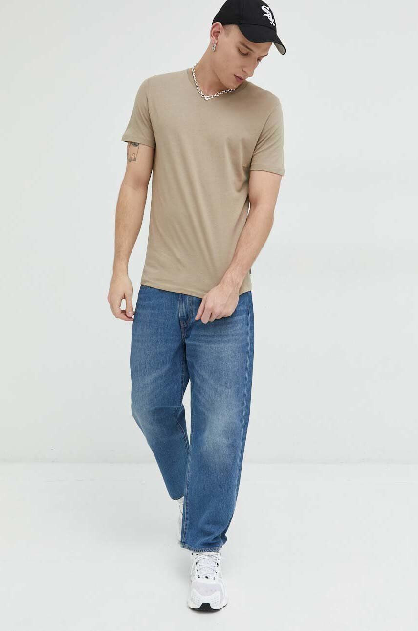 Jack & Jones tricou din bumbac JJEORGANIC - Pled.ro