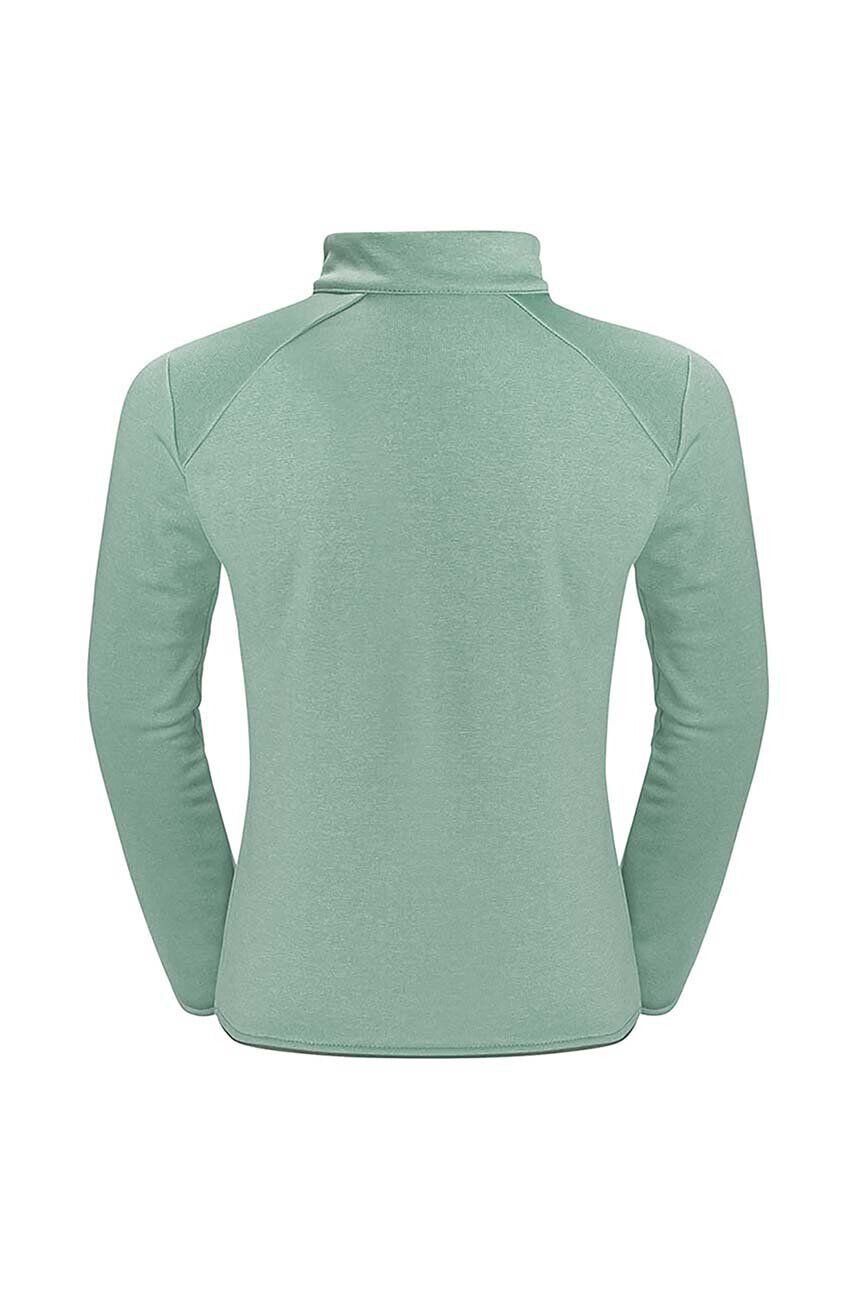 Jack Wolfskin bluza copii culoarea verde neted - Pled.ro