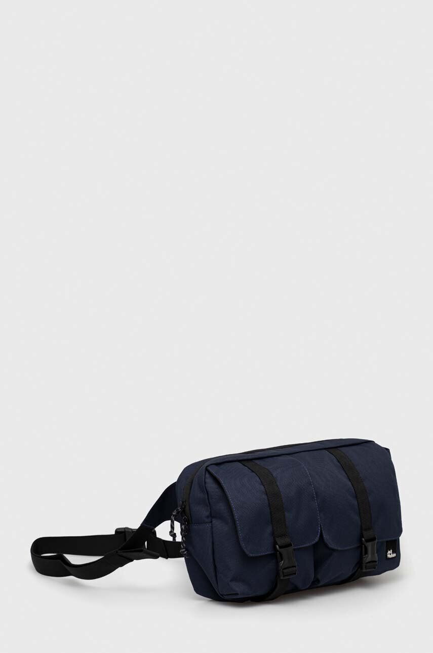 Jack Wolfskin borseta culoarea albastru marin - Pled.ro