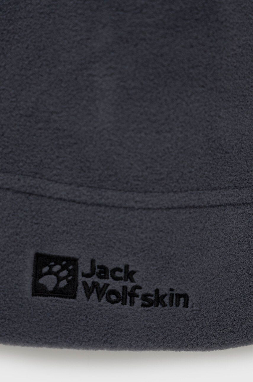 Jack Wolfskin caciula culoarea gri din tesatura neteda - Pled.ro