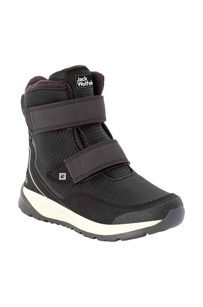 Jack Wolfskin cizme de iarna pentru copii POLAR BEAR TEXAPORE HIGH VC culoarea negru - Pled.ro