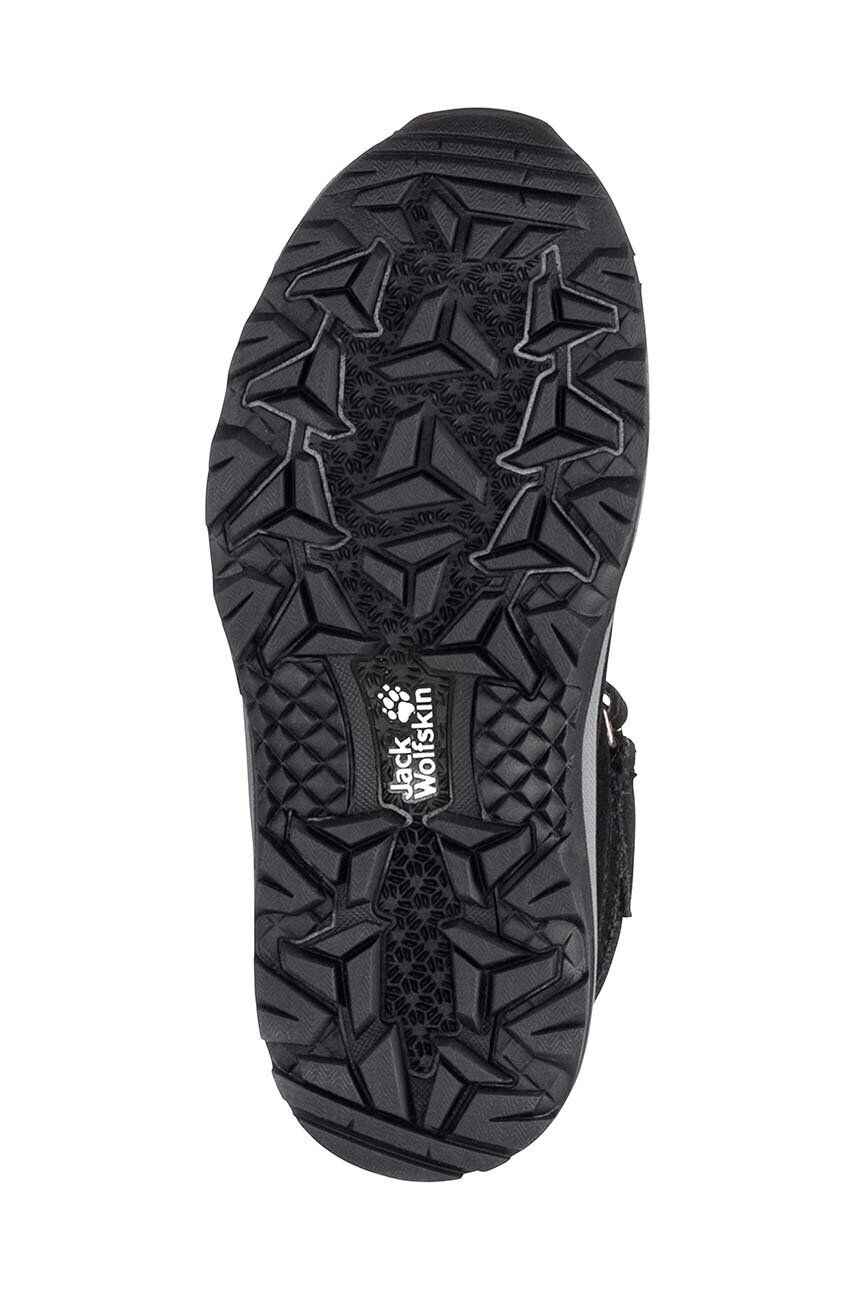 Jack Wolfskin cizme de iarna pentru copii VOJO LT TEXAPORE MID culoarea negru - Pled.ro