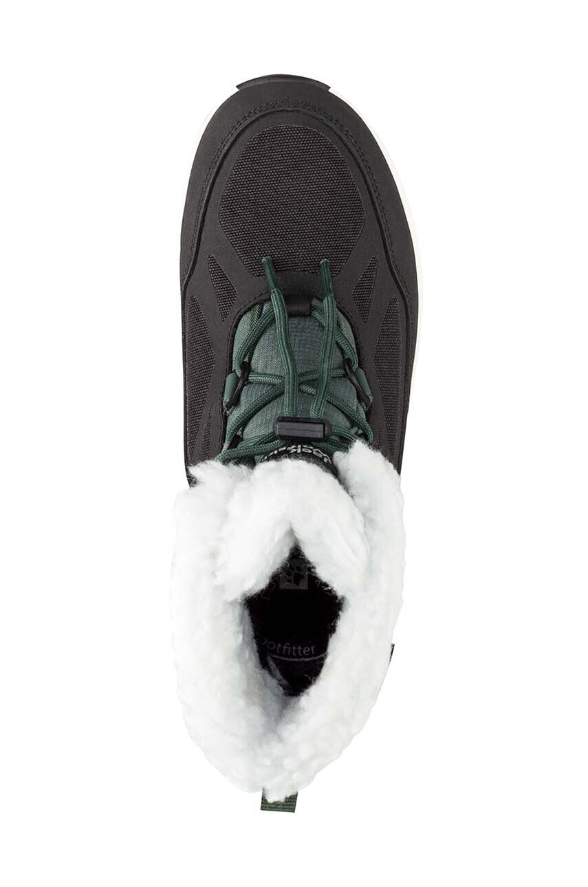 Jack Wolfskin cizme de iarna pentru copii VOJO SHELL XT TEXAPORE MID culoarea verde - Pled.ro