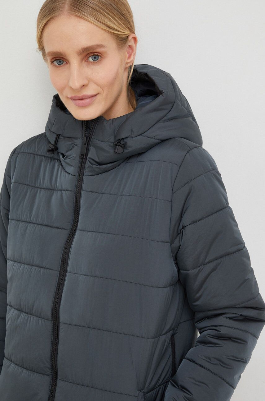 Jack Wolfskin geaca femei culoarea gri de iarna - Pled.ro