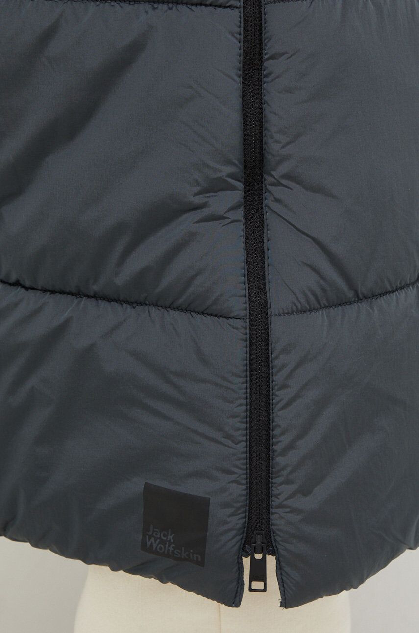 Jack Wolfskin geaca femei culoarea gri de iarna - Pled.ro