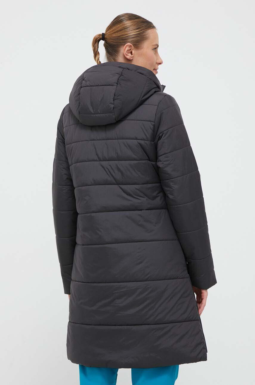 Jack Wolfskin geaca femei culoarea negru de iarna - Pled.ro