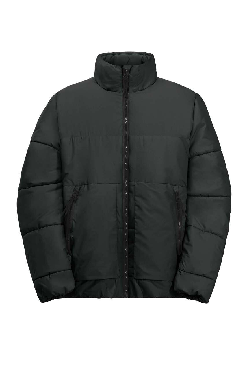 Jack Wolfskin geaca copii TEEN INS culoarea negru - Pled.ro