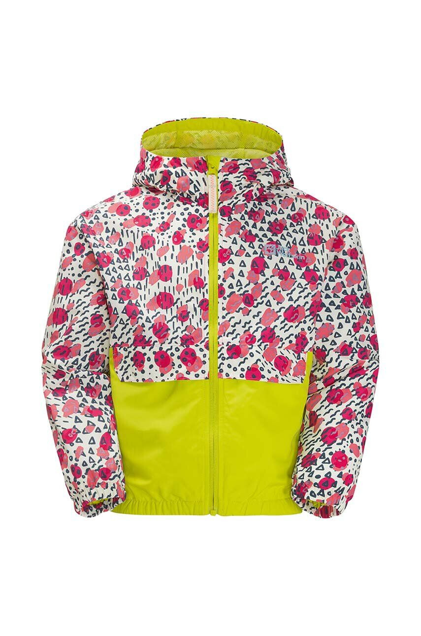 Jack Wolfskin geaca copii VILLI JACKET K culoarea roz - Pled.ro