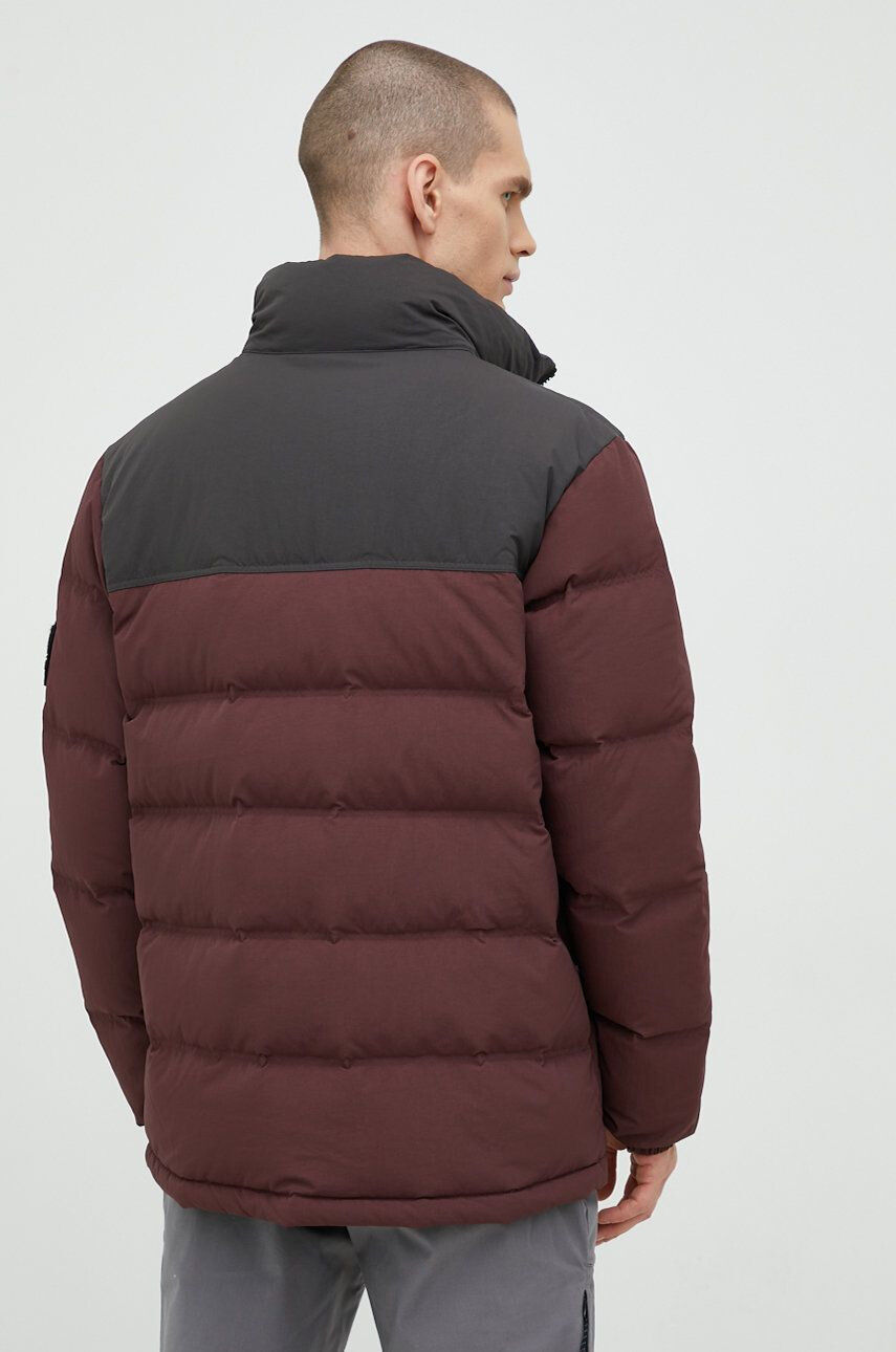 Jack Wolfskin geaca de puf femei culoarea albastru marin de iarna - Pled.ro