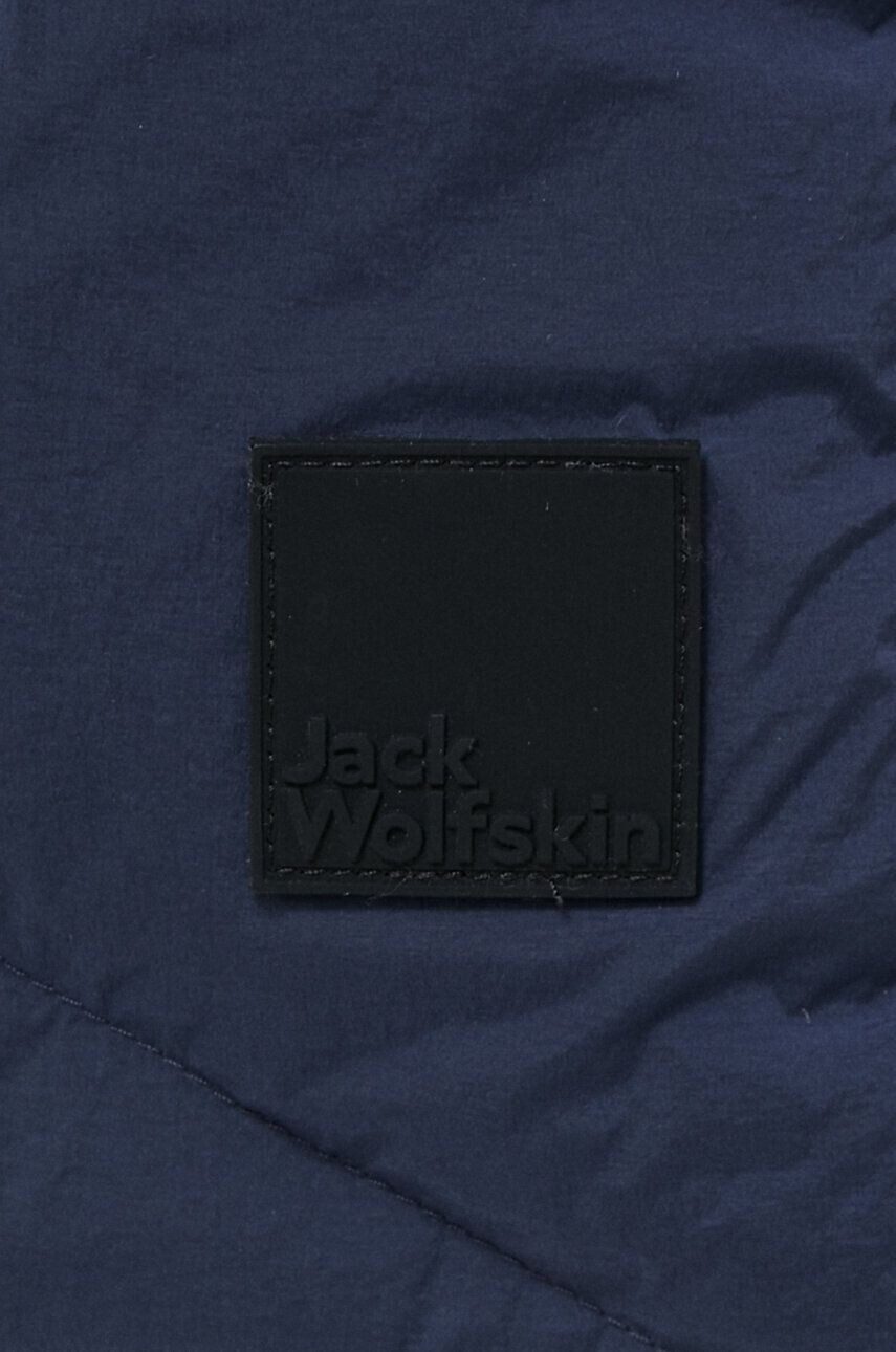 Jack Wolfskin geaca de puf femei culoarea albastru marin de iarna - Pled.ro