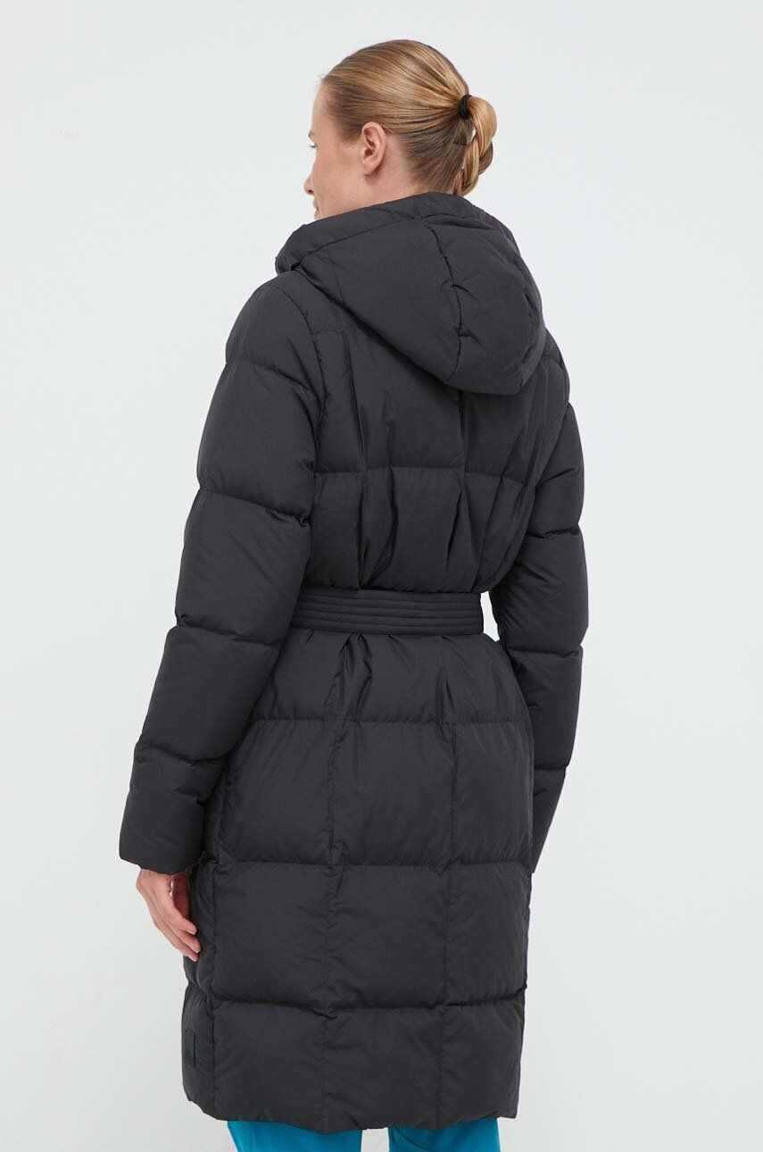 Jack Wolfskin geaca de puf femei culoarea negru de iarna - Pled.ro