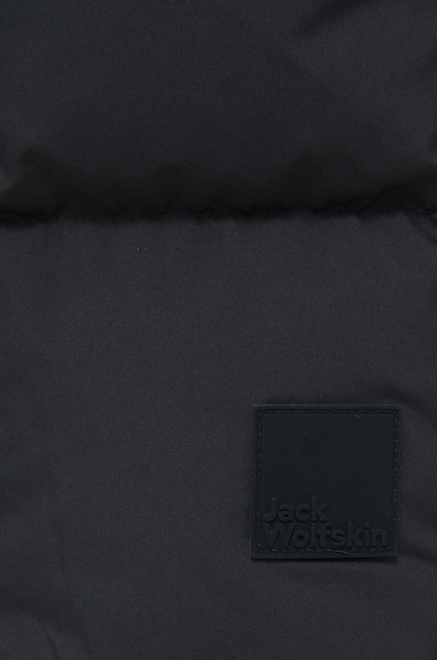 Jack Wolfskin geaca de puf femei culoarea negru de iarna - Pled.ro