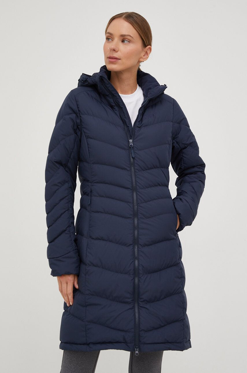 Jack Wolfskin culoarea albastru marin de iarna - Pled.ro