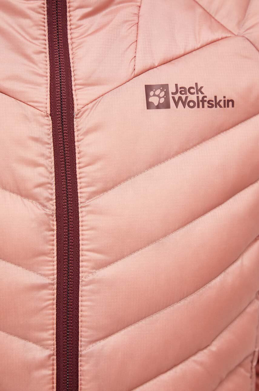 Jack Wolfskin geaca sport din puf Passamani culoarea roz - Pled.ro