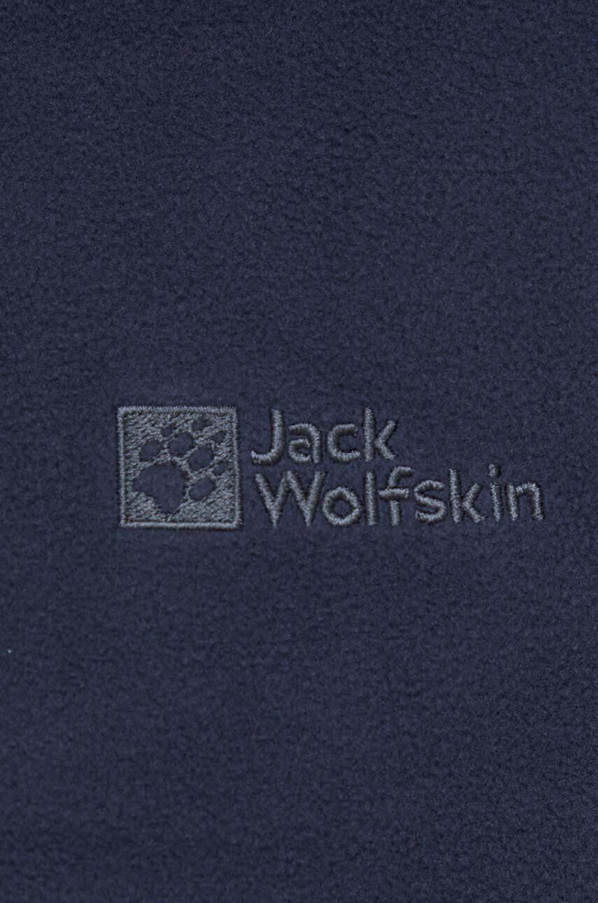 Jack Wolfskin hanorac Taunus culoarea albastru marin neted - Pled.ro