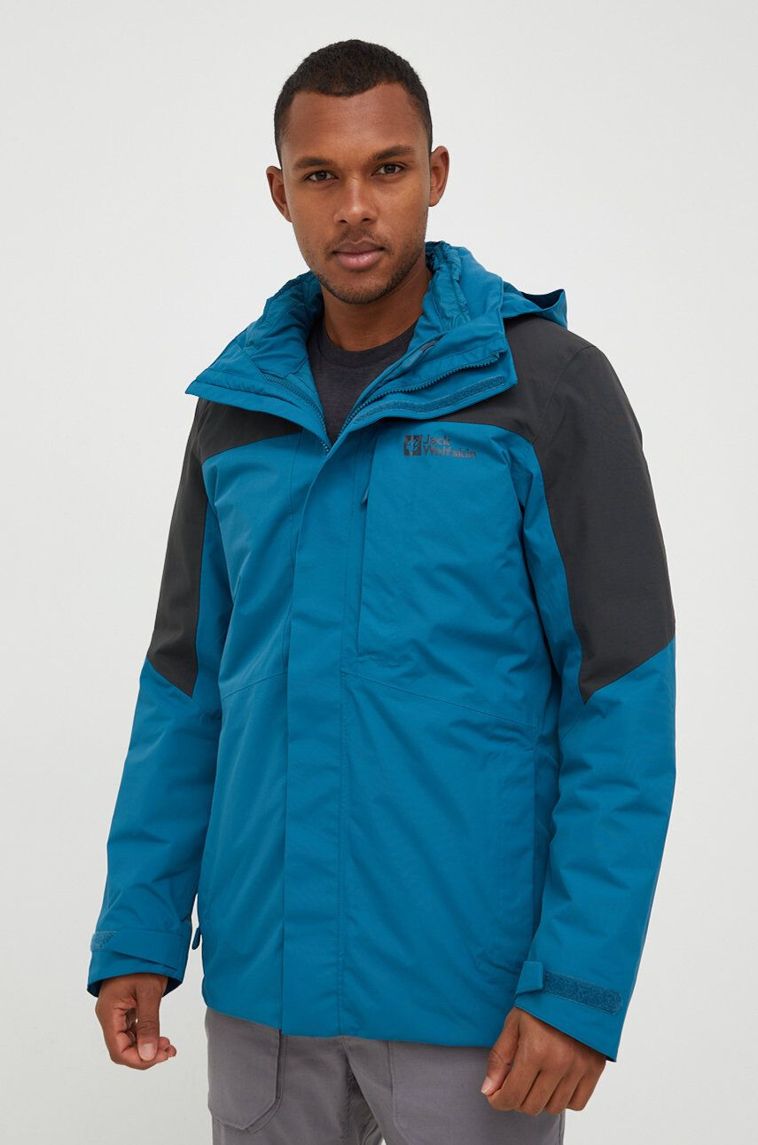 Jack Wolfskin geaca outdoor Romberg 3in1 - Pled.ro